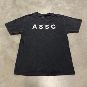 Vintage y2k 90s black anti social social club ASSC cherry blossoms shirt
